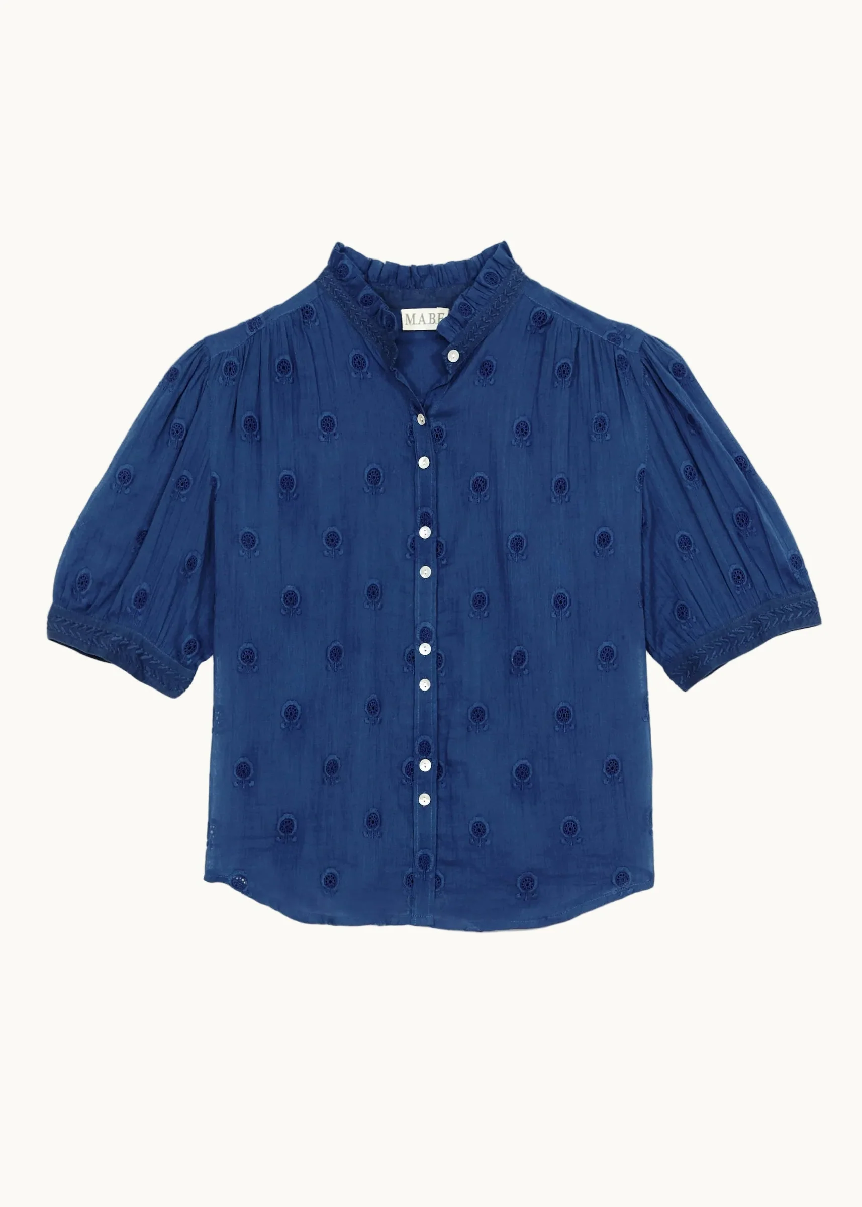 Frani Short Sleeve Top - Cobalt - Image 4